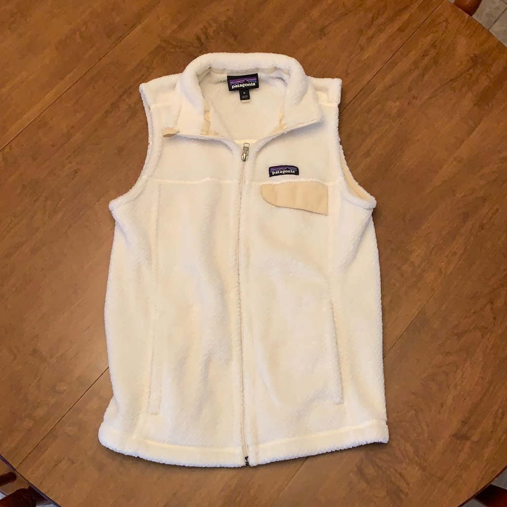 White Patagonia Vest